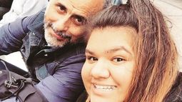 Jorge Rial y su hija Morena.