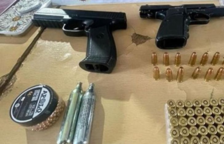 Elementos incautados en los allanamientos.