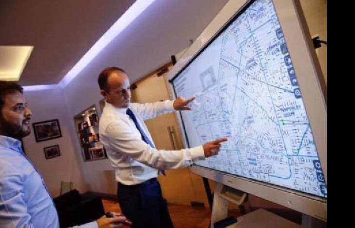 martín presentó el plan anual 2019 junto a la secretaría de obras públicas.