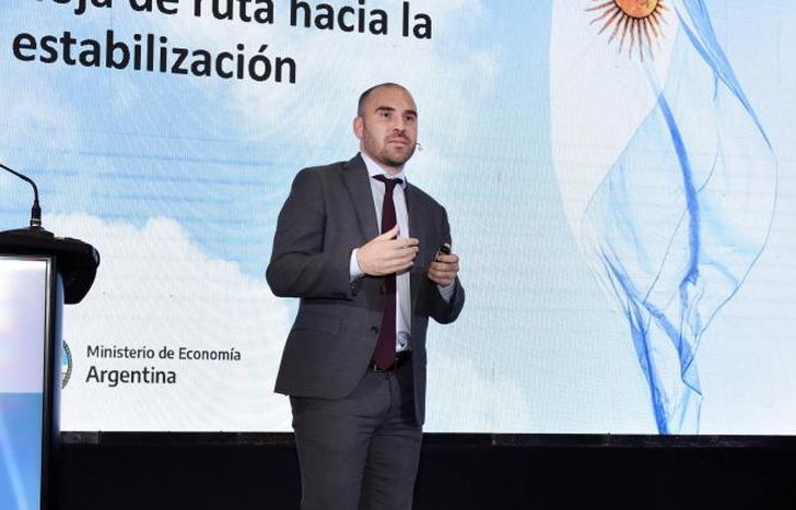El jefe del Palacio de Hacienda habló frente a empresarios.