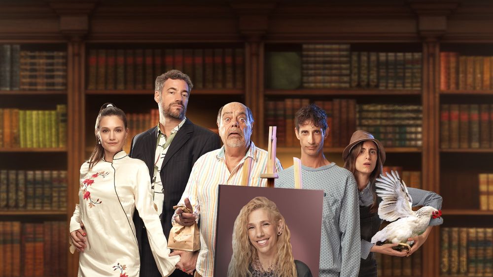 Ricardo Larrama, en el cento de la imagen. Ricardo Larrama, en el cento de la imagen.