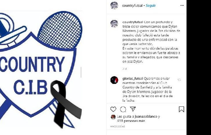 El club confirmó la noticia a través de las redes sociales.