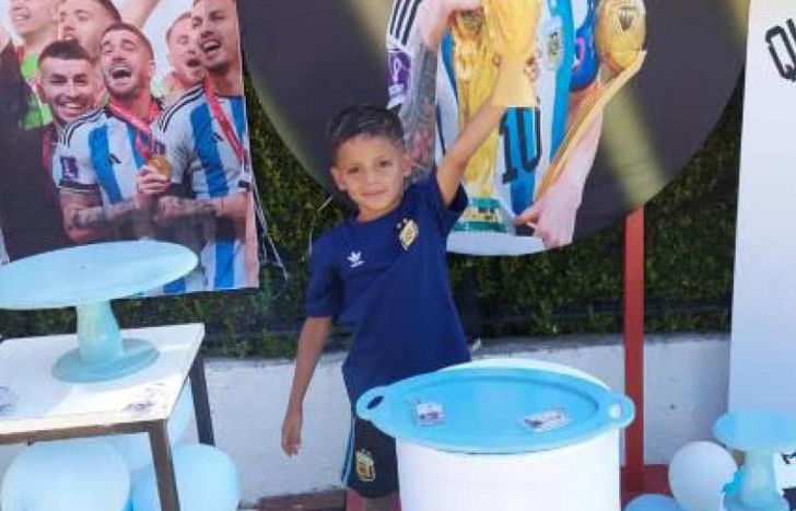 Festejo mundial de Noah.