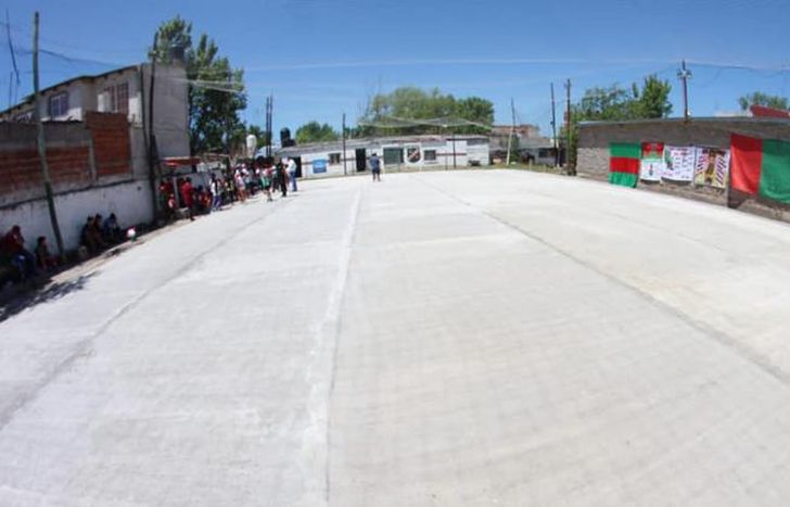 El Club Nuevo Bosque ya tiene su cancha.
