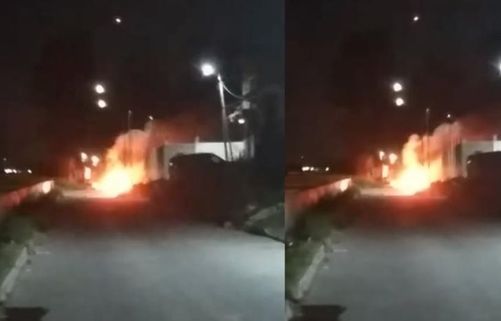 Sucedió ayer por la madrugada.