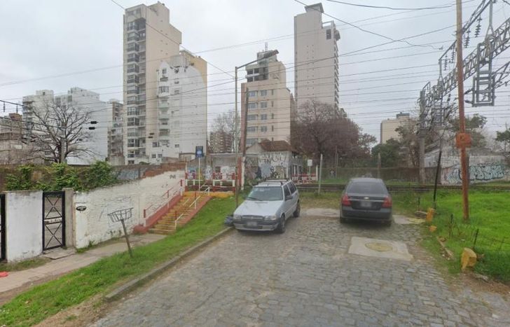 Cruce peatonal de Pedernera-Portela.
