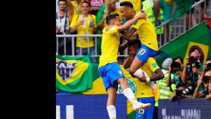 brasil con futbol, belgica a puro coraje