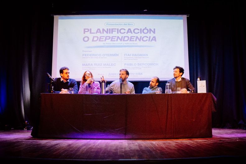 Otermín, Hagman, Ruiz Malec, Montaña y Bercovich protagonizaron el encuentro.