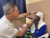 El profesional de Temperley contó que la experiencia en África fue enriquecedora.&nbsp;