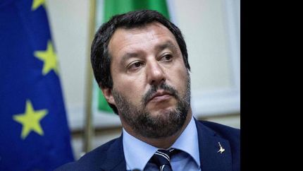 Matteo Salvini rechaza el ingreso de inmigrantes ilegales a Italia.