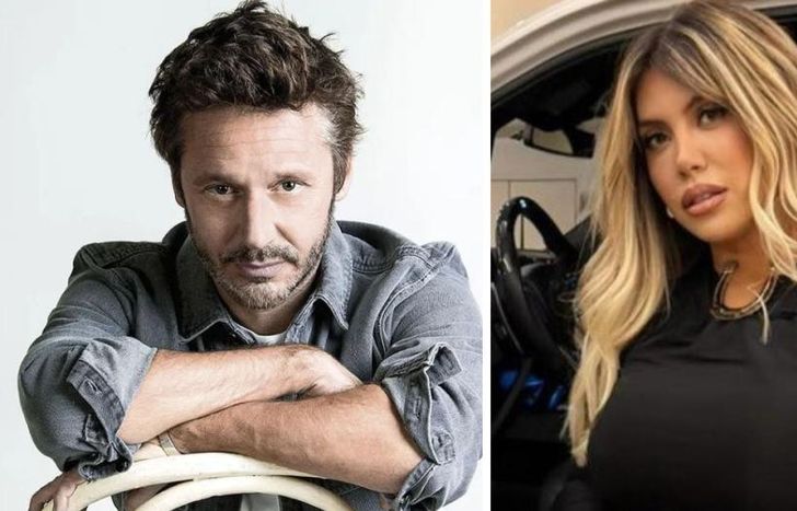 Benjamín Vicuña y Wanda Nara.