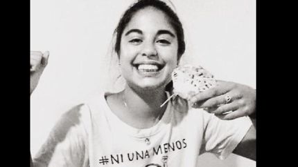 en homenaje a la joven de 21 años asesinada en Gueleguay en abril de 2017.