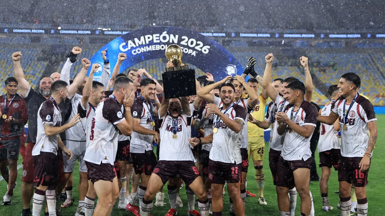Lanús a la altura de los grandes del continente.