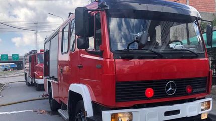 El incendio se apagó en una hora aproximadamente.