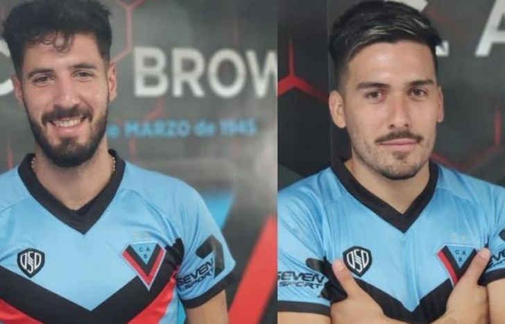 Vidal y Gómez, las dos caras nuevas en Brown de Adrogué.