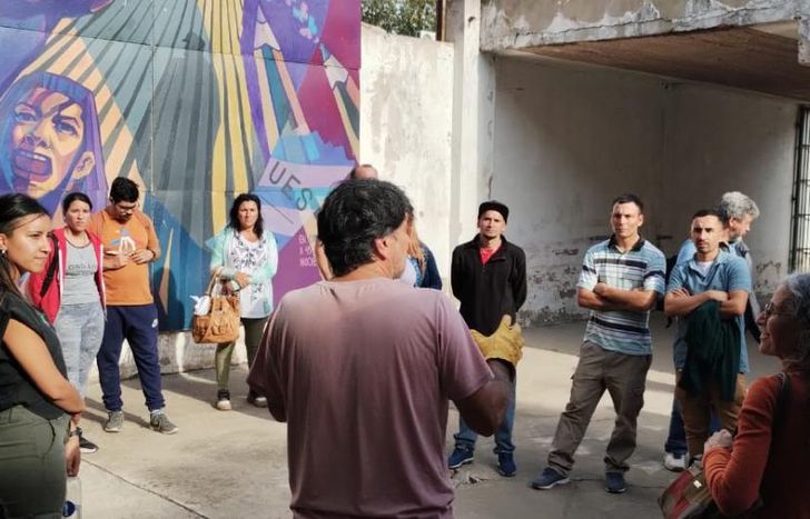 El Espacio para la Memoria está ubicado en Siciliano y Vernet.