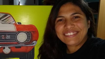 Lila Escudero hizo del arte su refugio y su estilo de vida. Lila Escudero hizo del arte su refugio y su estilo de vida.