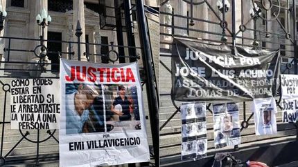 Emiliano Villavicencio y José Luis Aquino, dos víctimas de Lomas de Zamora.