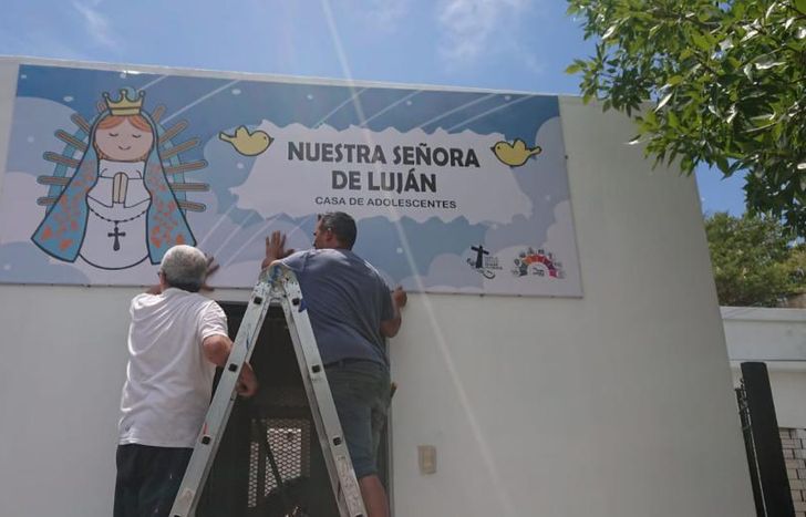 Todo listo para la gran inauguración de este lunes.
