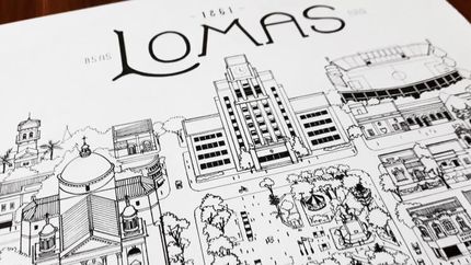 La lámina está hecha a mano: Bojko tardó dos meses en terminarla.