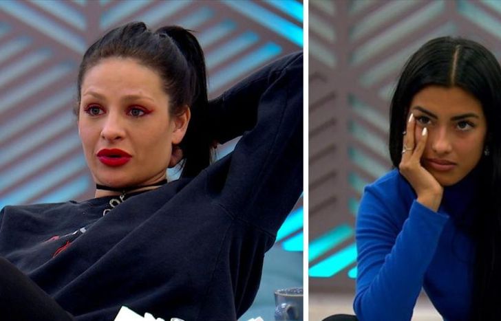 Chiara Mancuso y Luz y Tito, en Gran Hermano.