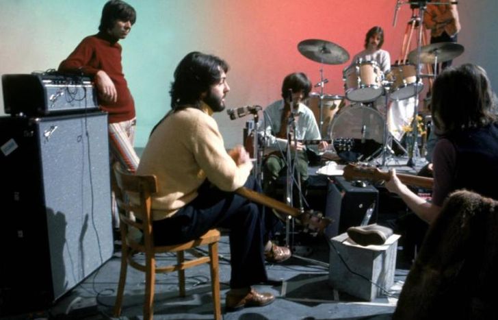 La cocina de un disco de Los Beatles.