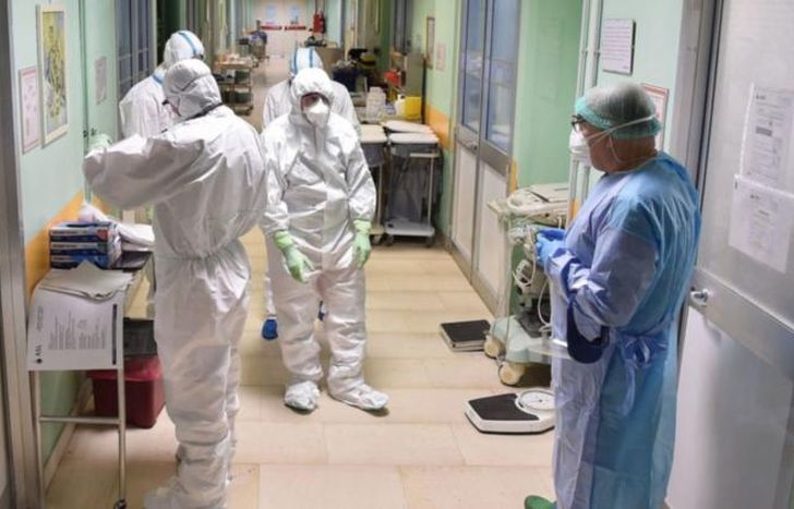 Sumaban 3.313 los internados en terapia intensiva.