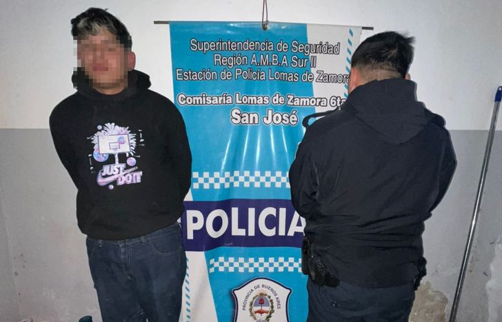 El motochorro detenido quedó a disposición de la Justicia.