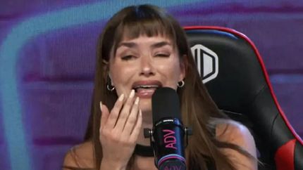 Agustina Peñalva se quebró en vivo.