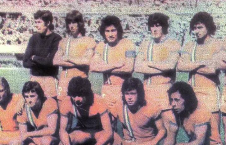 La histórica camiseta de Banfield usada en 1976.