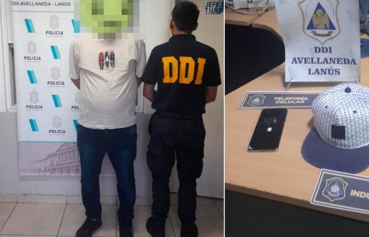 El acusado tiene 42 años y se le secuestró indumentaria usada por el autor del hecho.
