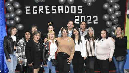 Los últimos egresados, en julio de este año.