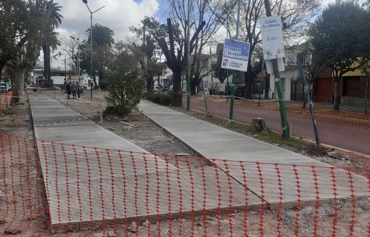 Las cuadrillas ya hicieron una gran parte del circuito aeróbico.