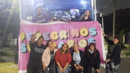 Una vez más cumplen con la misión de colaborar con los ahijados que tienen en Chaco.