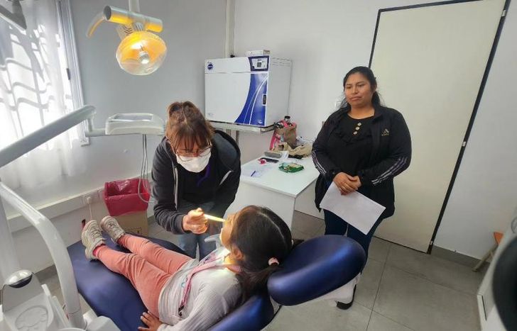 En Santa Catalina atendieron a más de 500 vecinos en un operativo.