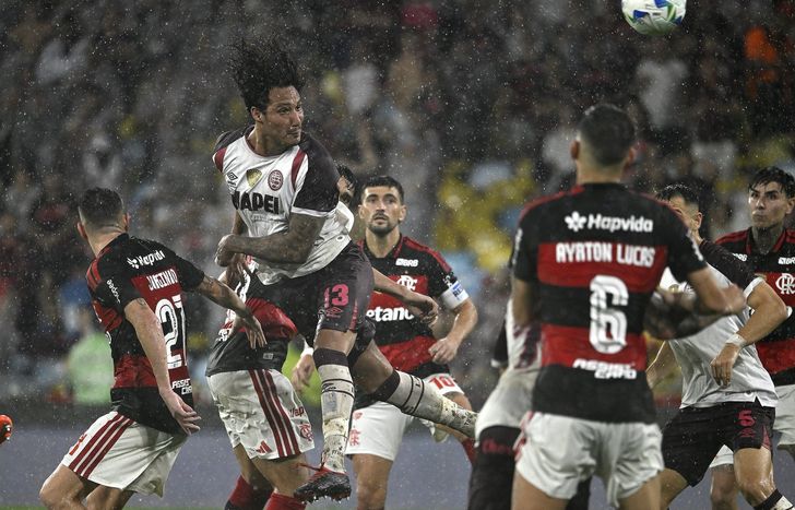 José Canale y un gol clave para Lanús en el Maracaná.