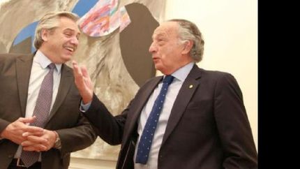 Acevedo, titular de la UIA, recibió a Fernández.