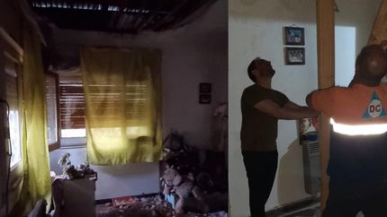 Diario La Unión | Así quedó la vivienda.