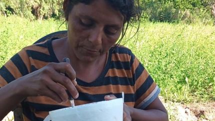 Nancy Aguirre tiene retraso madurativo.