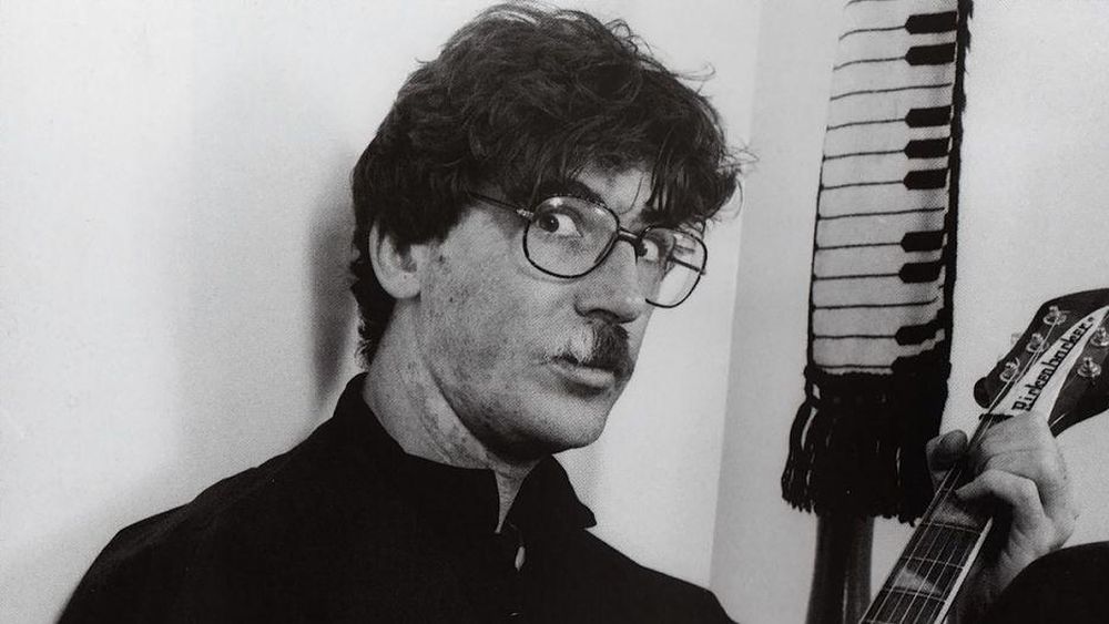 El genial artista, en los 80.