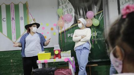 en lomas, empezaron a vacunar contra el coronavirus a chicos de 3 a 11 anos