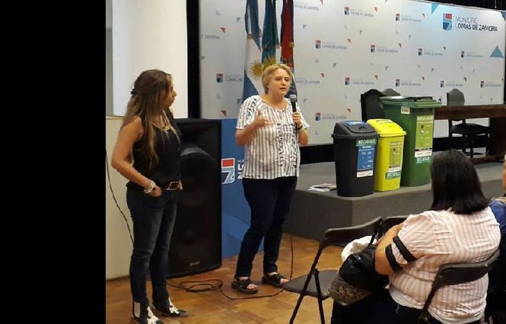 presentaron la red municipal de reciclado.