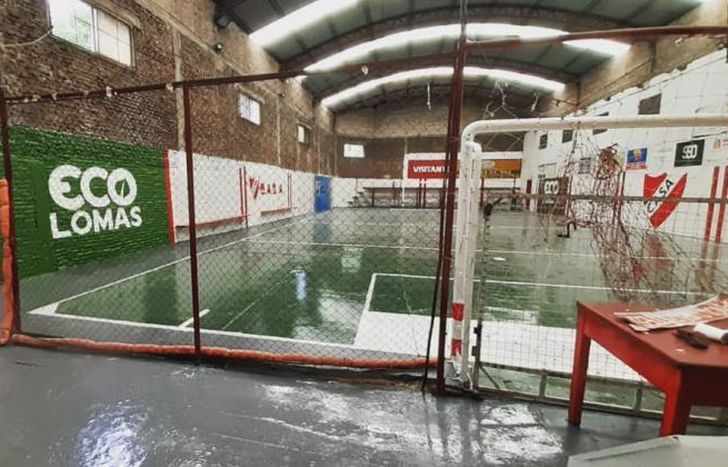 El club luce a nuevo y espera la reapertura.