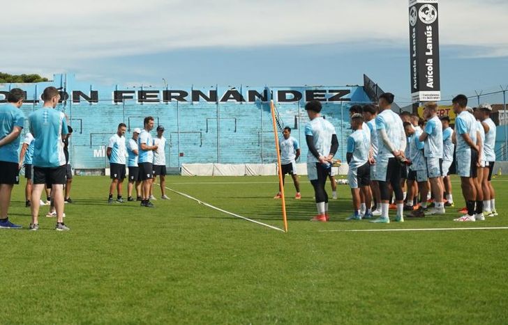 Temperley trabajó hoy en el Beranger y después partió hacia Mar del Plata.
