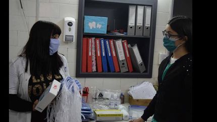 la lucha contra el coronavirus: mas insumos y equipamiento en unidades sanitarias de lomas