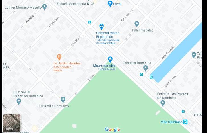 El corte de vías se reportó a la altura del paso a nivel Otero.