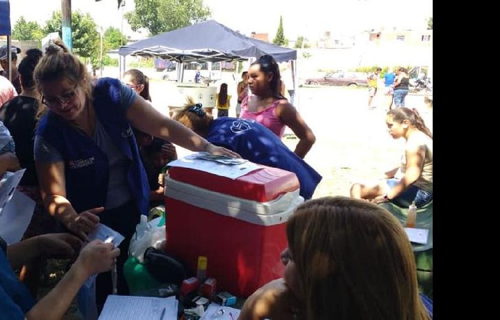 las dosis del calendario se dan en los hospitales municipales, unidades sanitarias, el trailer y en los operativos integrales.