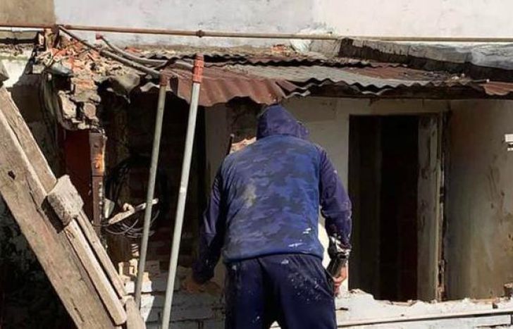 En este lugar se construirá la futura utilería.