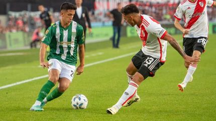 banfield la paso mal ante river, pero se llevo un valioso empate de nunez