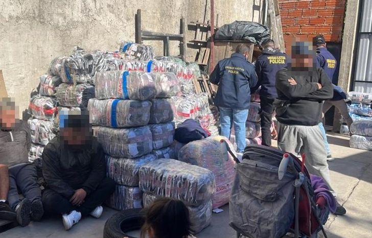 Incautaron mercadería valuada en 50 millones de pesos.
